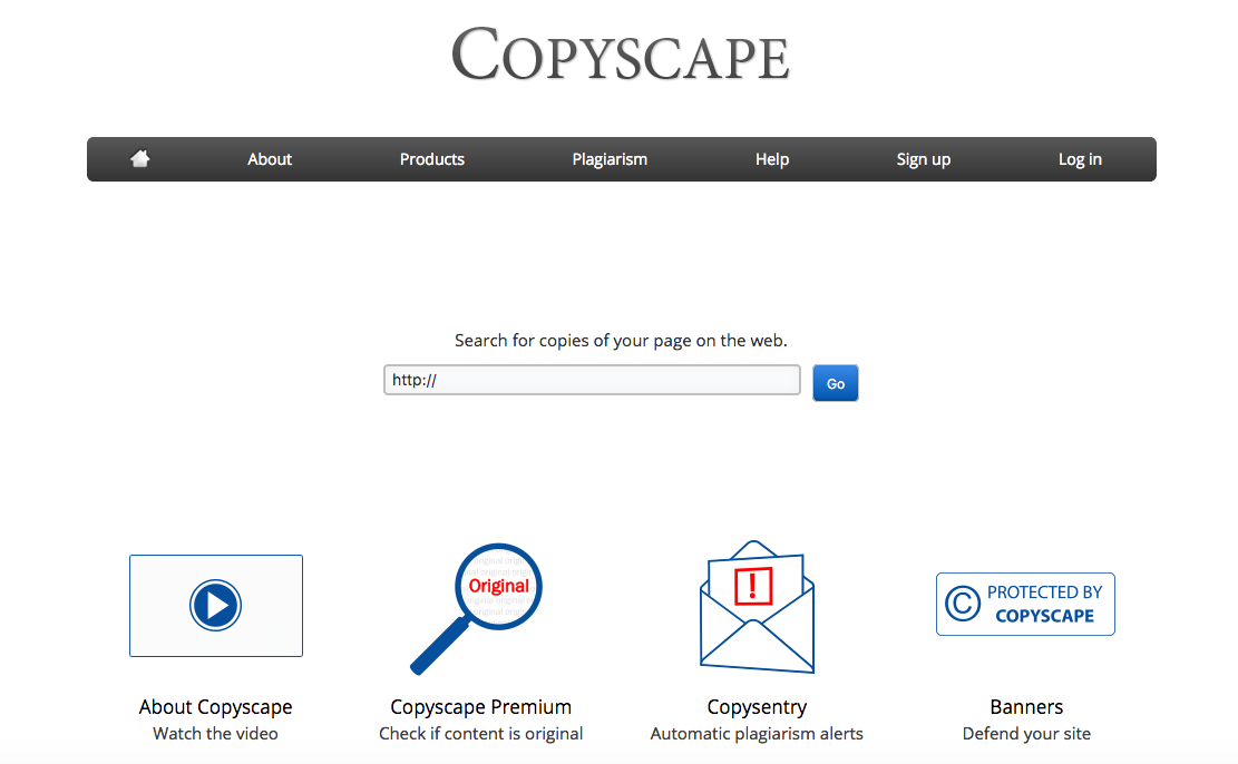 program antyplagiatowy online - Copyscape